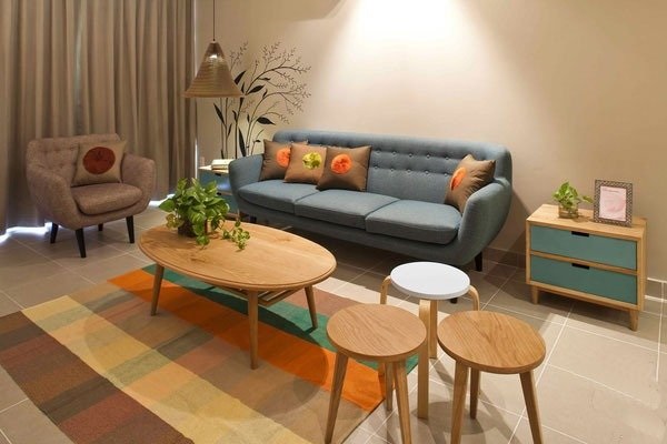 Xu hướng thiết kế phòng khách với nội thất ghế sofa năm 2022